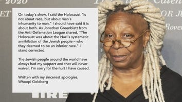 Whoopi Goldberg Apologizes for Holocaust Comments on 'The View'